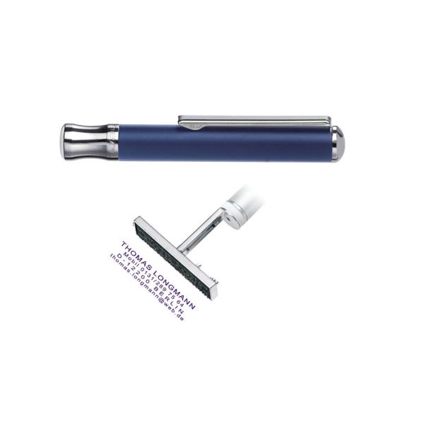 HERI | Taschenstempel Classic Travel Stamp blau (2103M)